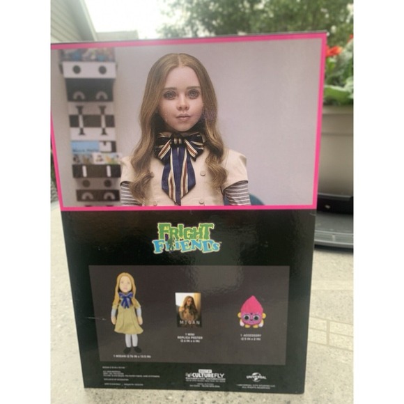 M3GAN (MEGAN) Doll/Plush In Box By Culturefly Halloween Horror Universal New - Picture 6 of 8